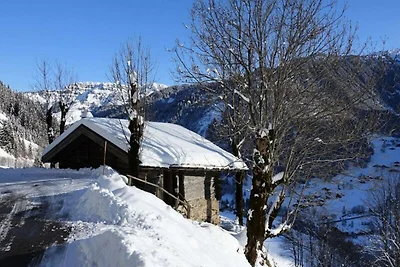 Chalet in Arèches mit Blick auf die Alpen