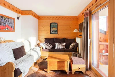 Wohnung in Les Menuires mit Bergblick