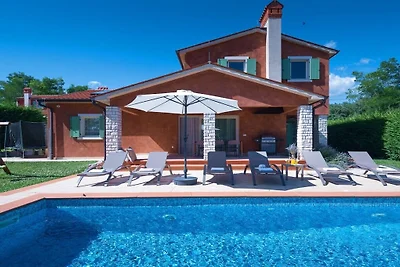 Villa in Nedescina mit Schwimmbecken