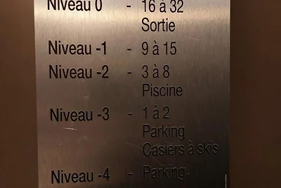 Apartment in Les Arcs mit Blick auf den Mont...