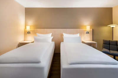 Standard-Zweibettzimmer für 2 Personen.