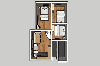 Baita rustica con sauna vicino al comprensori...