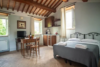 Appartamento in casale con piscina