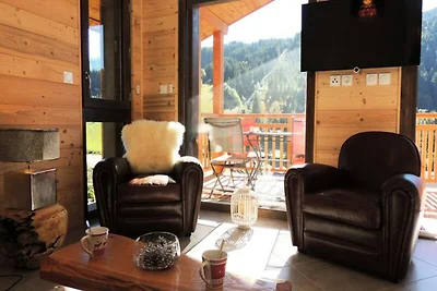 Appartamento nelle Alpi con vista sulle piste...