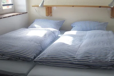 Ferienwohnung in Nebel mit Schwimmbecken