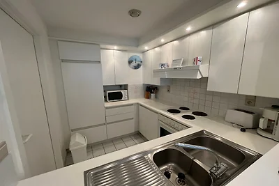 Appartement aan zee met terras