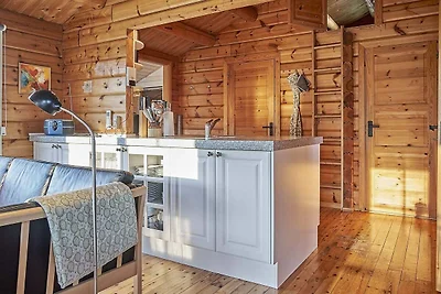 Chalet di tronchi panoramico a Sandvig-By...
