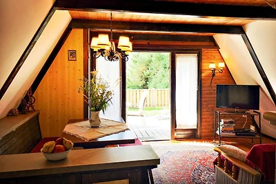 Hut near Lake Traboch and Eisenerz Alps