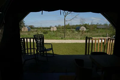 Prachtige tentlodge in Dalerveen met een...