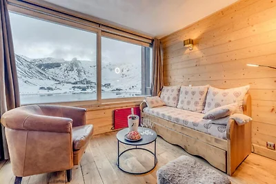 Ferienwohnung in Tignes am See und an den...