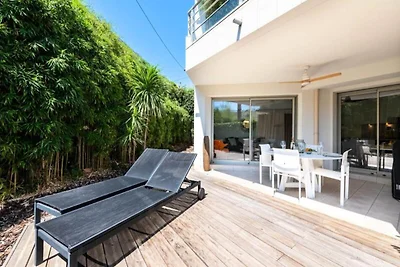 Appartement in Cannes met privétuin