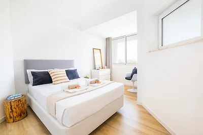 Wohnung in Portimão mit Garten