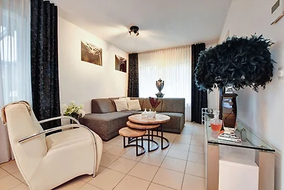 Ferienhaus mit einer überdachten Terrasse