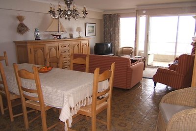 Ruim appartement met zeezicht