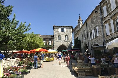 Vakantiehuis met terras Mauroux