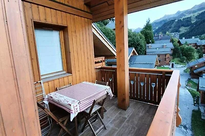 Apartment in Méribel mit Blick auf das Tal