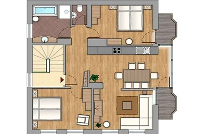 Ferienwohnung mit 1 Schlafzimmer