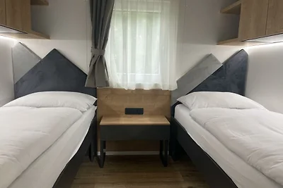 Casa de vacaciones en Presseggen con terraza.
