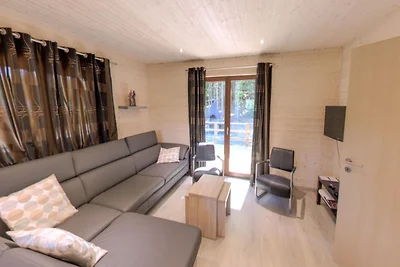 Luxuriöses Chalet mit Sauna im Wald bei...