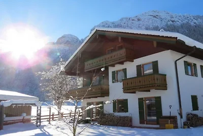 Uitzicht op de Alpen vanuit het Thiele-huis.