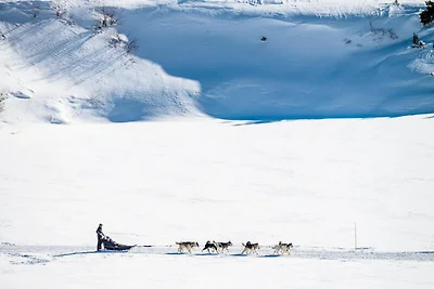 Apartment in Tignes mit Blick auf den...