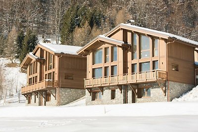 Leuk chalet met open haard in Megève