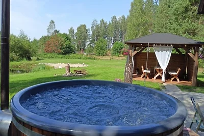 Duży dom wakacyjny, sauna, jacuzzi, grota...
