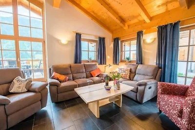 Chalet panoramico in vetro con sauna