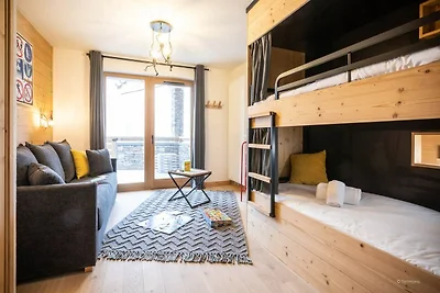 3-teilige Kabine für 6 Pers. Tribu
