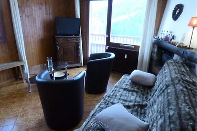 Wohnung in Villeneuve mit Aravis-Blick