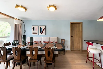 Apartment in Courchevel mit Jacuzzi und...