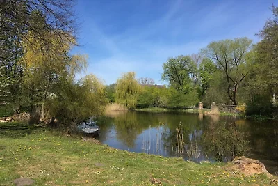 Hütte in Lassan mit Schwimmbecken