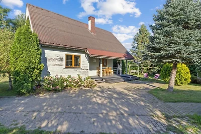 Komfortables Ferienhaus mit Kamin, Bobolin
