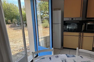 Ferienhaus der Normandie mit Blick auf die...