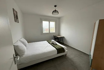 Modern appartement voor 9 personen in de...