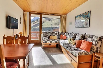 BLICK AUF DIE PISTEN, OBERGESCHOSS - MERIBEL...