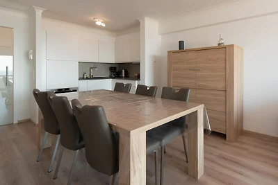 Wohnung mit frontalem Meerblick in Mariakerke