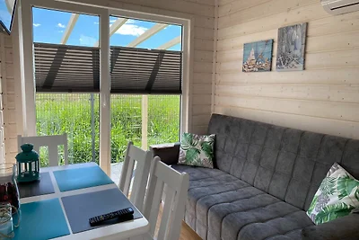 Ferienhäuser, Terrasse, 2 Schlafzimmer, Dąbki