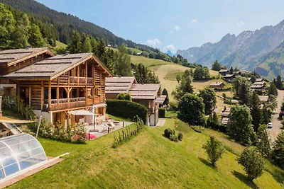 Chalet in La Clusaz mit Panoramablick
