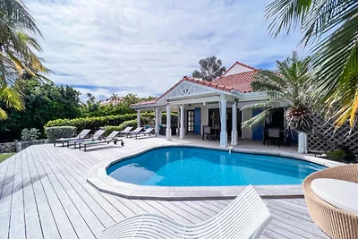 Villa in Saint François mit Lagune und Pool