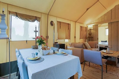 Zelthaus in Westflandern mit Grillmöglichkeit
