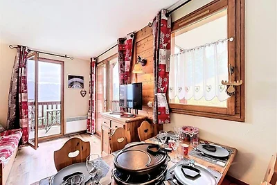 Apartment in Le Corbier mit Ski-in-Zugang
