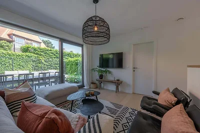 Gelijkvloers appartement met tuin
