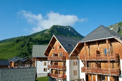Wohnung in Les Sybellen mit Hängen
