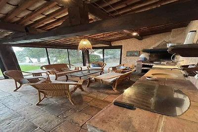 Villa mit privatem Pool und Bouleplatz