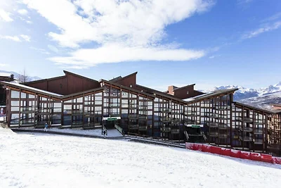 Apartment in Les Arcs mit Blick auf das Tal