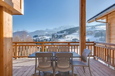 Chalet in Combloux mit Mont-Blanc-Blick