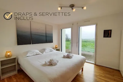 Modernes Bauernhaus mit Blick auf den Aber