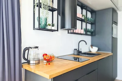 Confortevole casa sull'acqua per 3 persone.