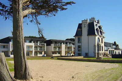 Gemütliche Wohnung am Strand mit Meerblick